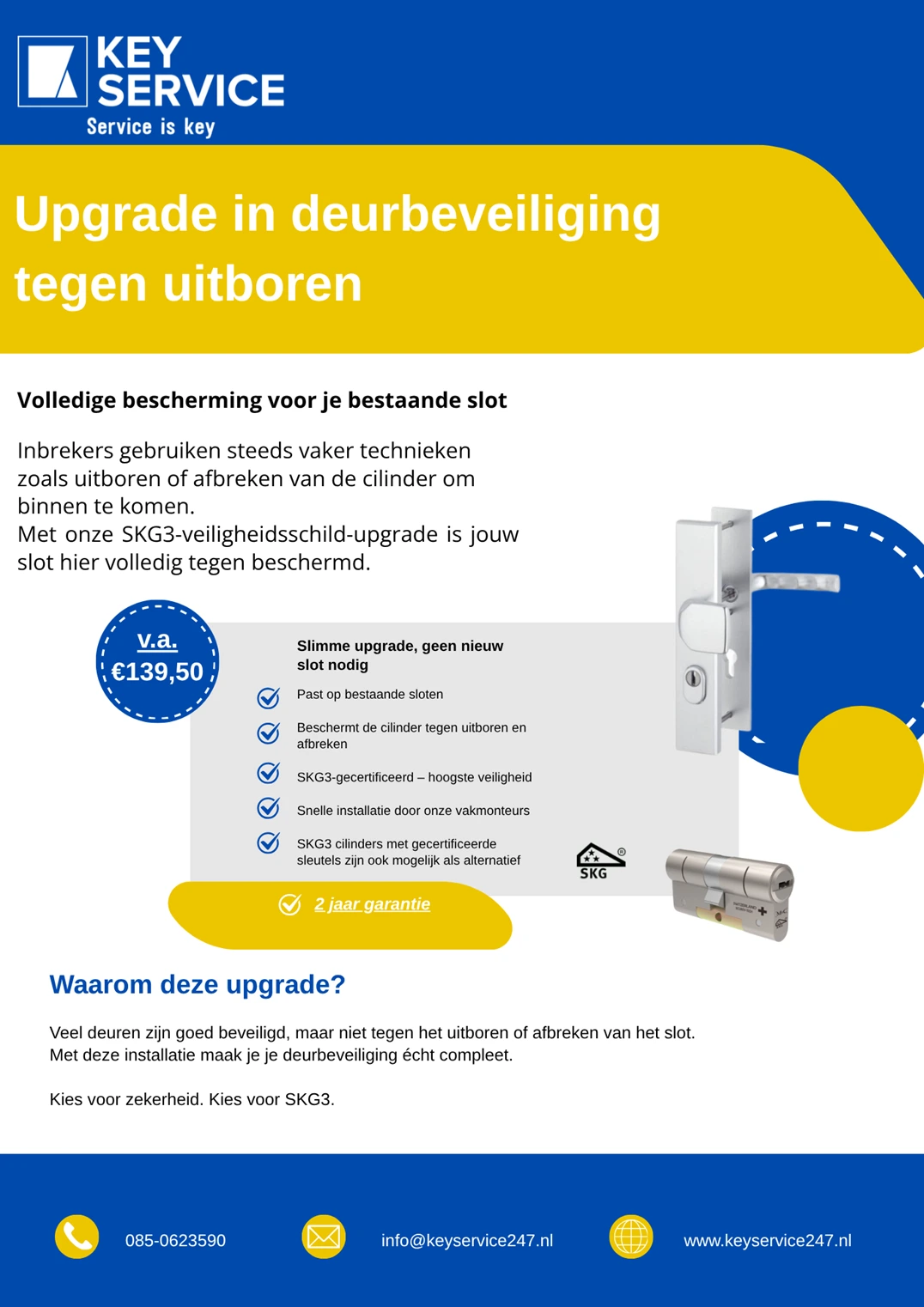 SKG3 veiligheidsupgrade tegen uitboren